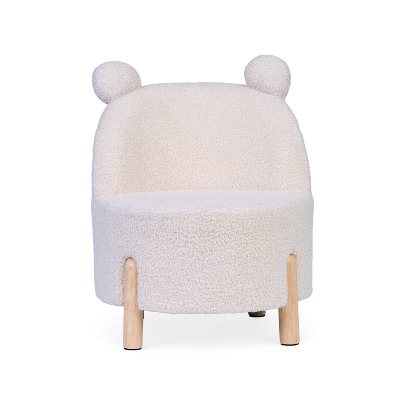 Childhome kids chair - teddy/ecru natural, , medium-null