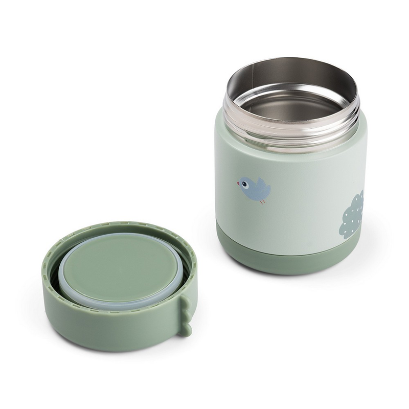 Done by deer thermo food jar 300ml playground - green, , medium-null