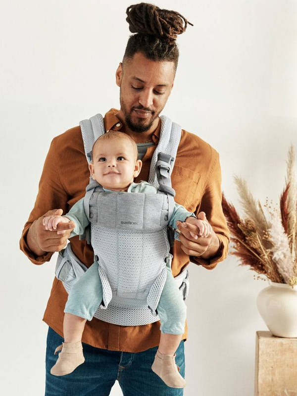 Babybjorn carrier harmony - mesh silver, , medium-null