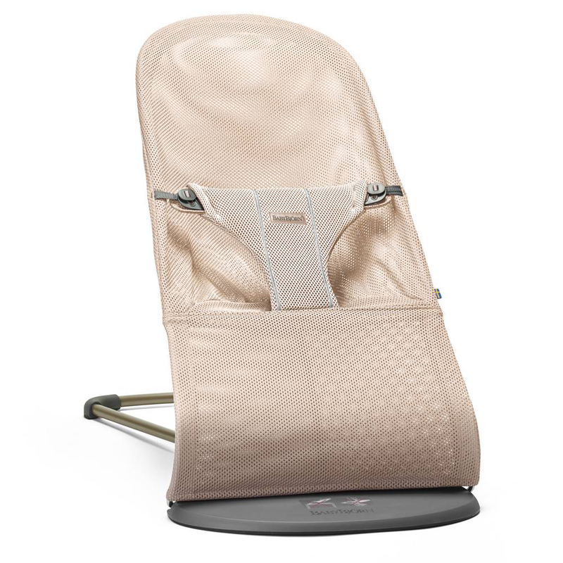 Babybjorn bouncer - bliss mesh pearly pink, , medium-null
