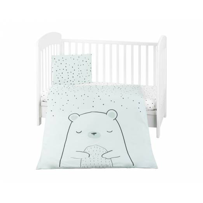 Kikka boo bedding set bear with me mint 3s, , medium-null