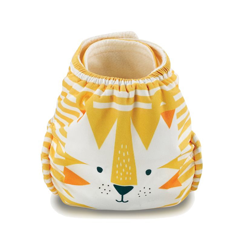 Kit & kin reusable cloth nappy, , medium-null