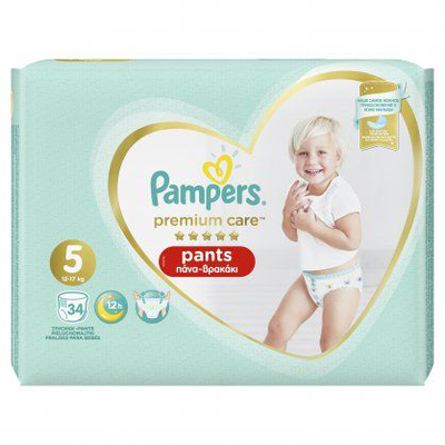 Pampers | premium care pants no 5 (12-17kg) | 34&tau;&mu;&chi;, , medium