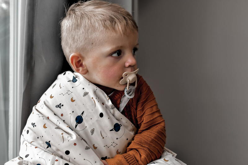 Filibabba junior bedlinen gots - space nature white, , medium-null