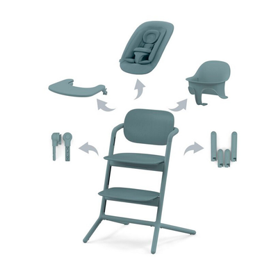 Cybex lemo 4in1 set -stone blue, , medium