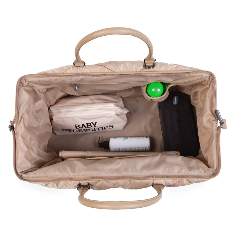 Childhome mommy bag - puffered beige, , medium-null