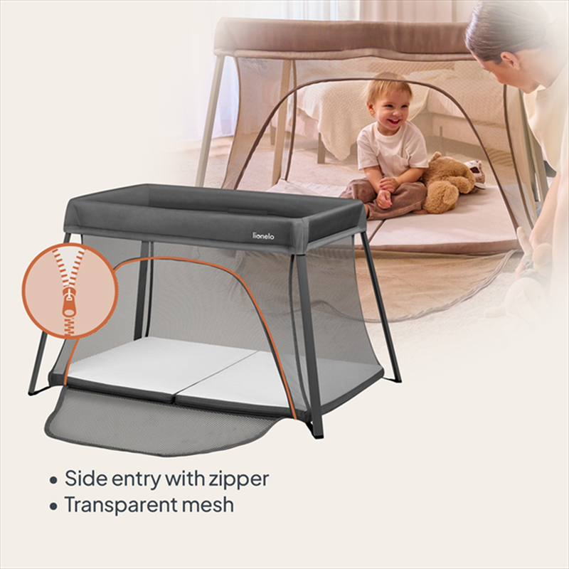Alice grey travel crib 3 in 1, , medium-null