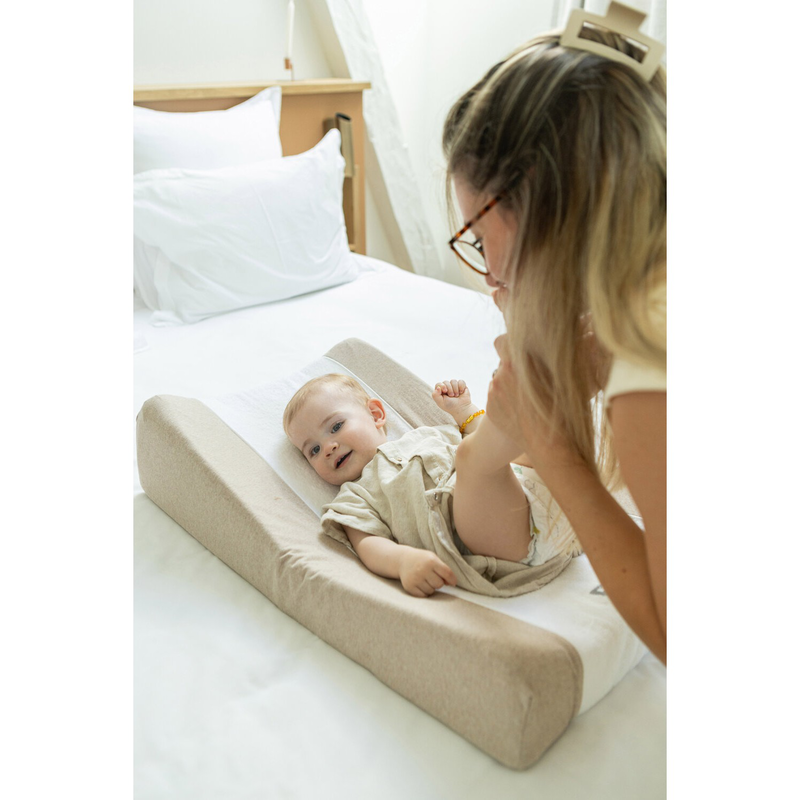 Beaba cover changing mat sofalange - clay, , medium-null