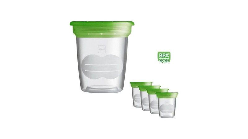 Mam baby milk & food storage solution 120ml 5 pack, , medium-null