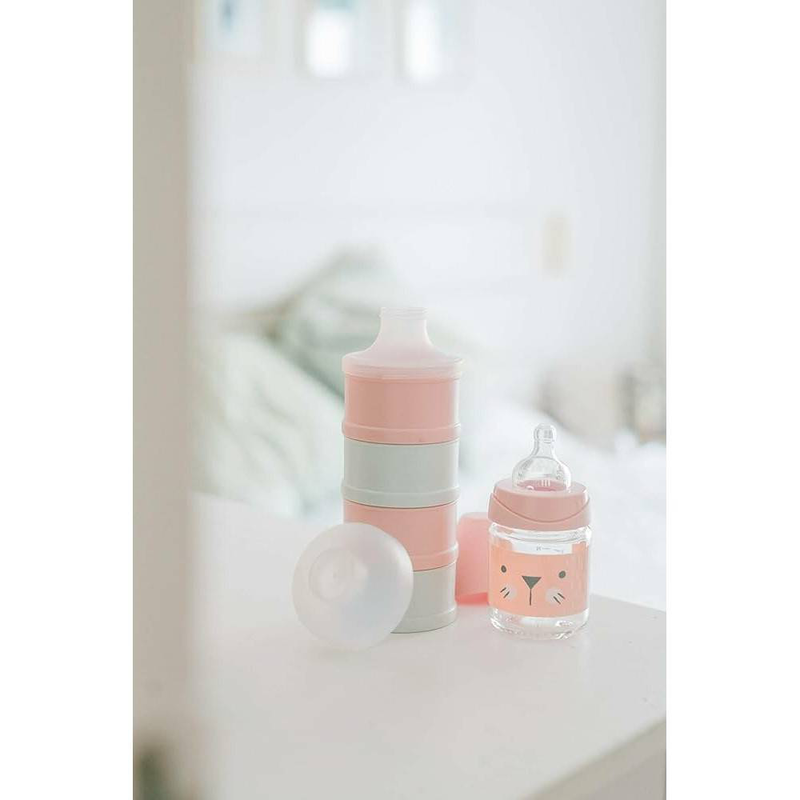 Suavinex milk powder dispenser - pink, , medium-null
