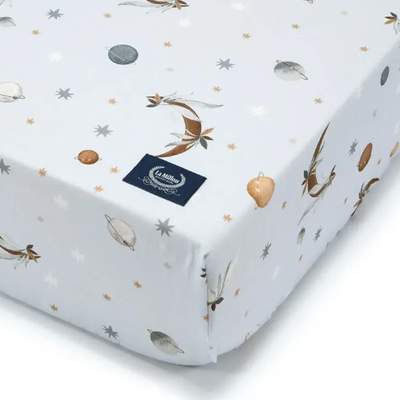 La millou sheet 140x70 fly me to the moon sky, , medium