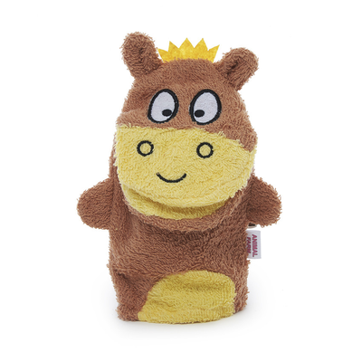 Isabelle laurier cotton bath mitt horse, , medium