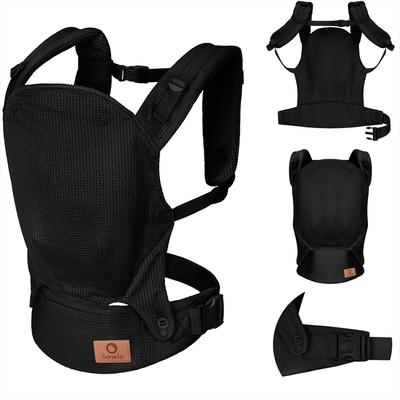 Margareet Air black ergonomic baby carrier, , medium