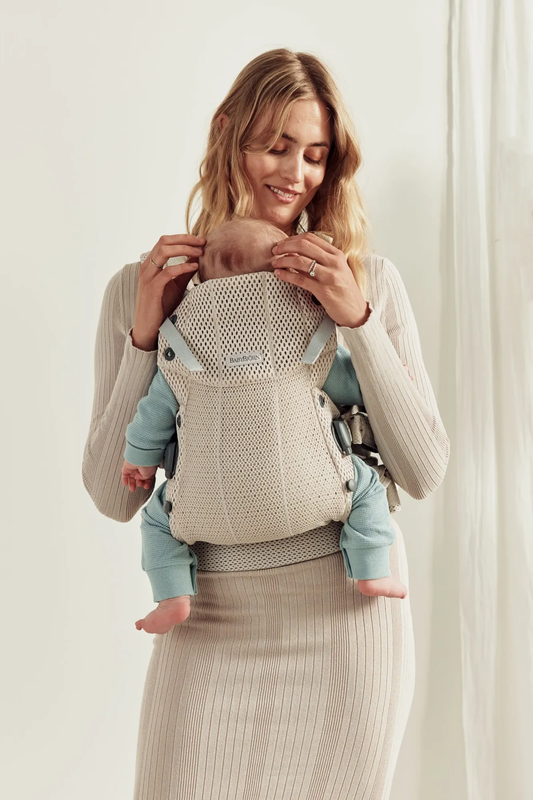 Babybjorn carrier harmony - mesh cream, , medium-null