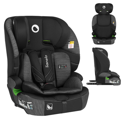 Levi fix isofix i-size 76-150cm grey stone car seat, , medium