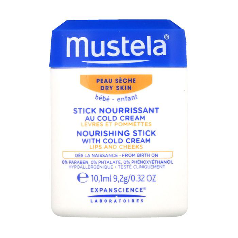 Mustela nourishing w/ cold cream, stick, 9.2g, , medium-null