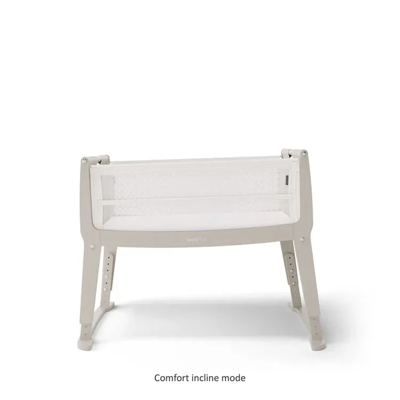 Snuzpod studio bedside crib - oslo grey, , medium-null