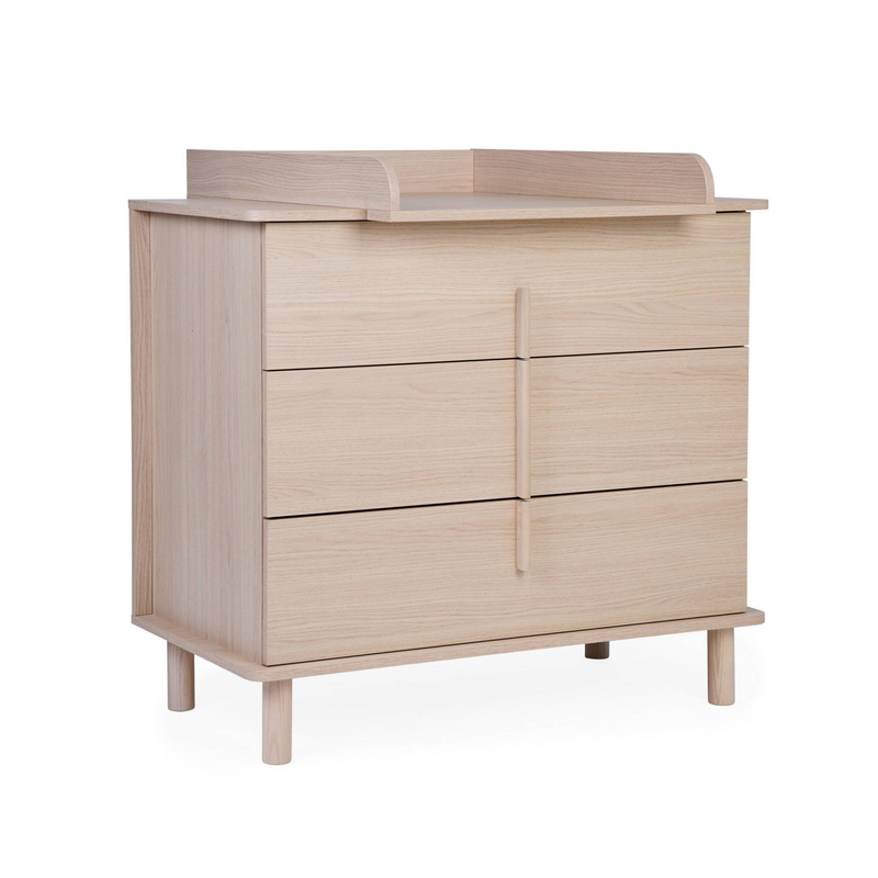 Childhome nordica dresser + changing unit - natural, , medium-null