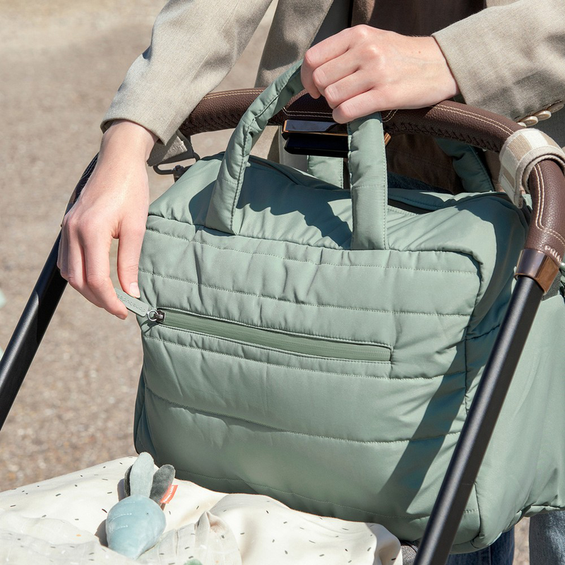 Done by deer quilted changing bag - green, , medium-null