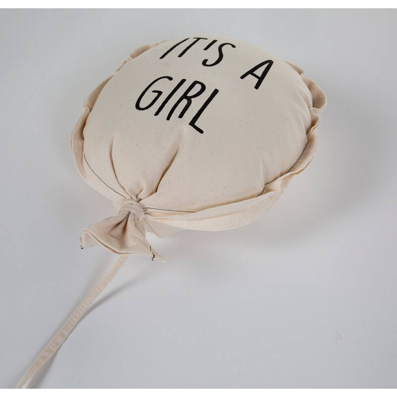 Childhome canvas ballon deco 35x26x8 - girl, , medium-null