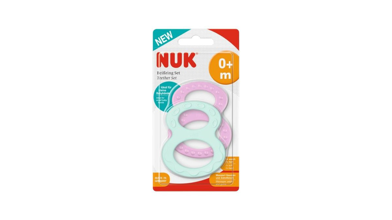 Nuk teething ring,  0m+, , medium-null