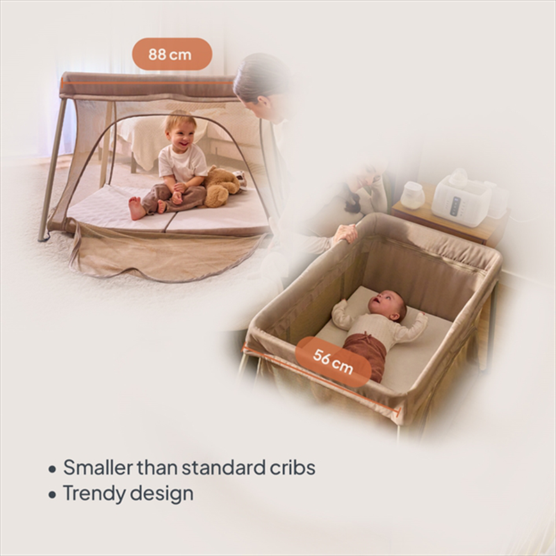 Alice grey travel crib 3 in 1, , medium-null