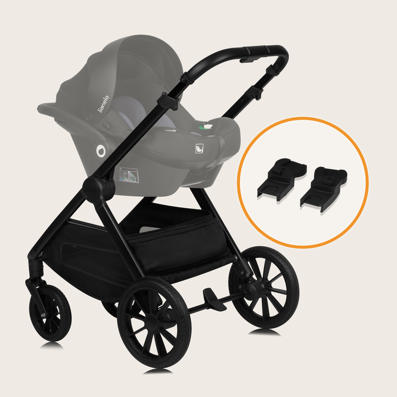 Layla 2 in 1 black onyx stroller, , medium-null