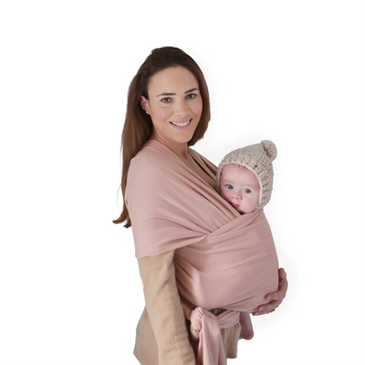 Mushie baby carrier wrap blush, , medium
