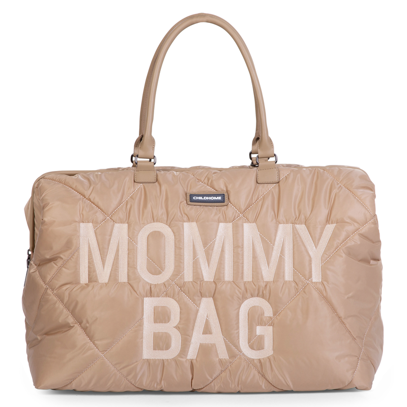 Childhome mommy bag - puffered beige, , medium-null