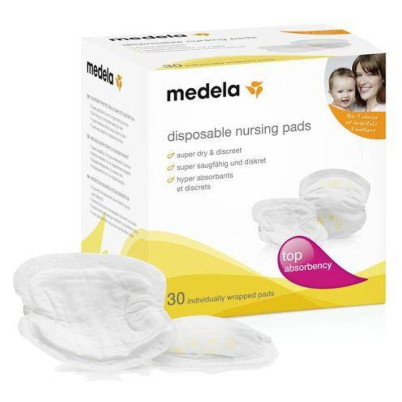 Medela disposable nursing pads, 30 &tau;&epsilon;&mu;ά&chi;&iota;&alpha;, , medium-null