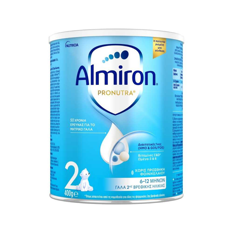 Almiron 2 pronutra (p o f), milk, 400gr x 6-12m, , medium-null