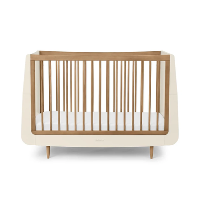 Snuzkot skandi cot bed cashmere - walnut, , medium