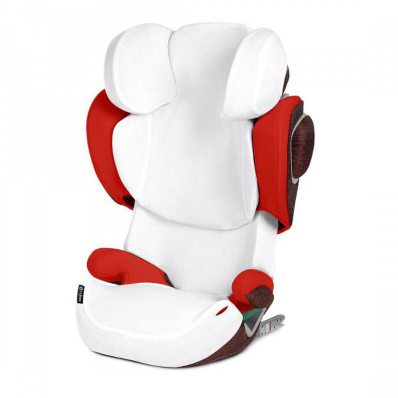 Cybex pallas g fix/solution g fix summer cover - white, , medium-null