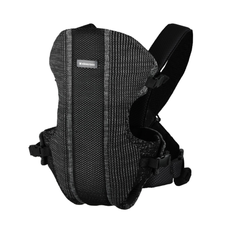 Kikka boo carrier gwen fly knit black, , medium-null