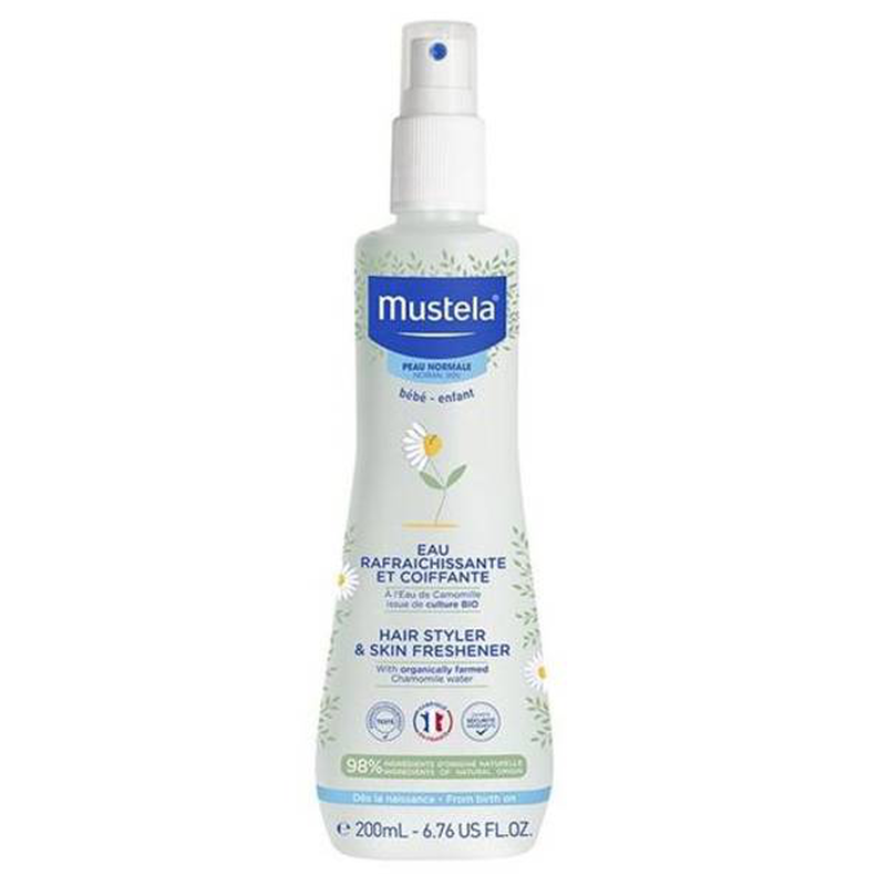 Mustela hair styler & skin freshener, spray, 200ml, , medium-null