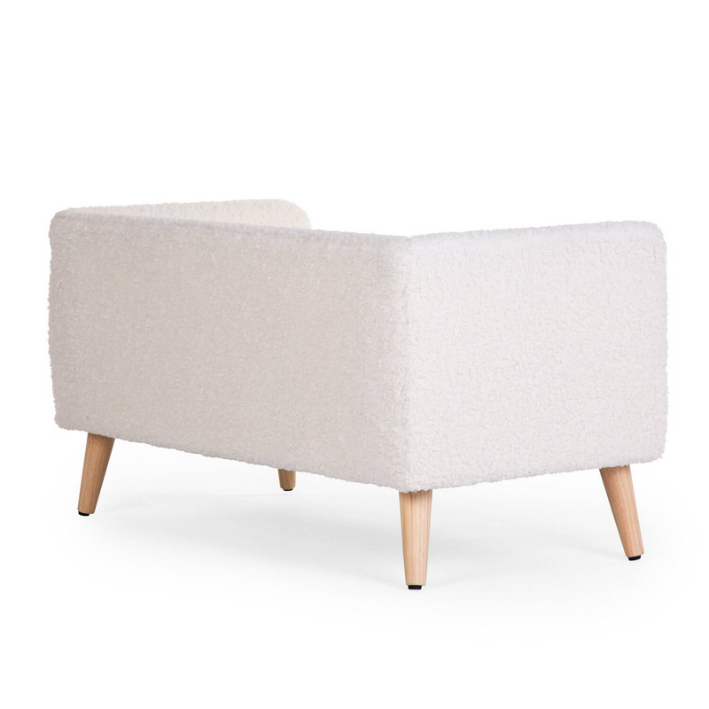 Childhome kids bench - teddy/off white, , medium-null