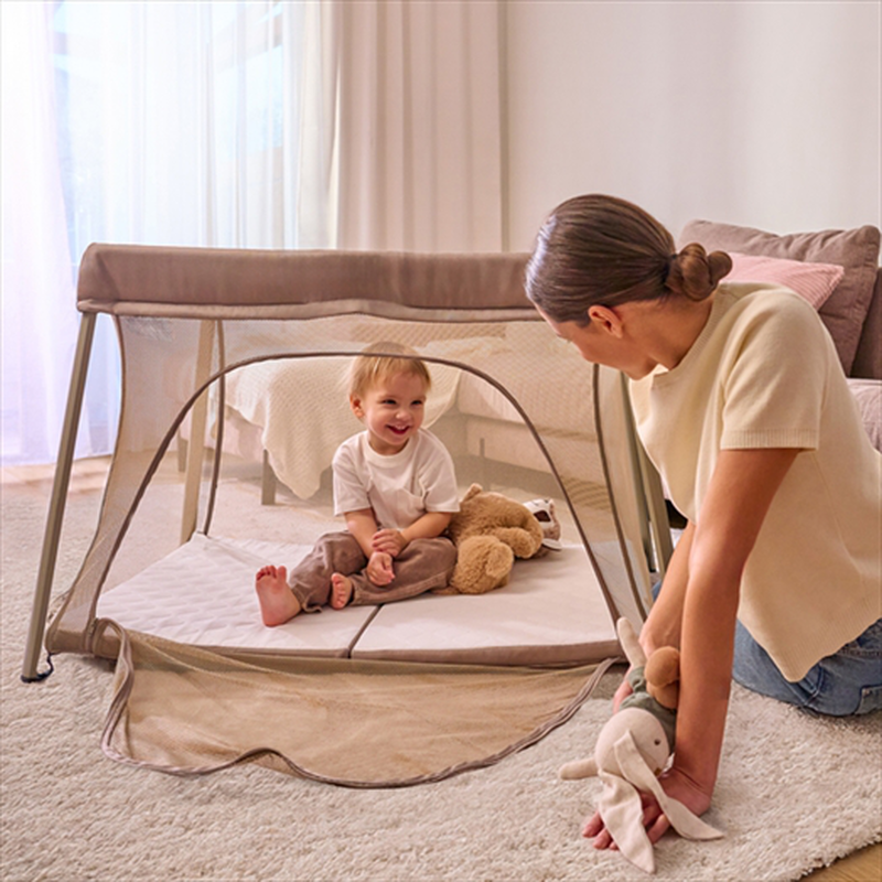 Alice black travel crib 3 in 1, , medium-null