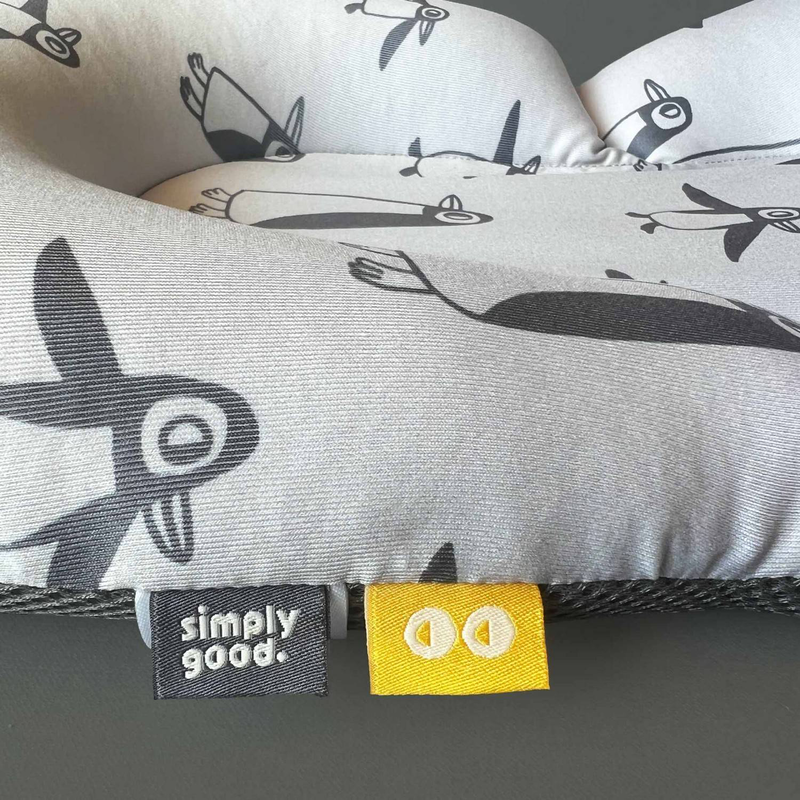 Simply good baby floaty - penquin grey, , medium-null