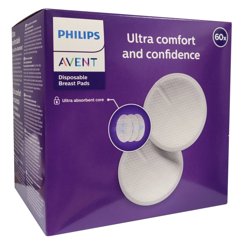 Avent | ultra comfort disposable breast pads | &epsilon;&pi;&iota;&theta;έ&mu;&alpha;&tau;&alpha; &sigma;&tau;ή&theta;&omicron;&upsilon;&sigmaf; &mu;ί&alpha;&sigmaf; &chi;&rho;ή&sigma;&eta;&sigmaf; | 60&tau;&mu;&chi;, , medium-null