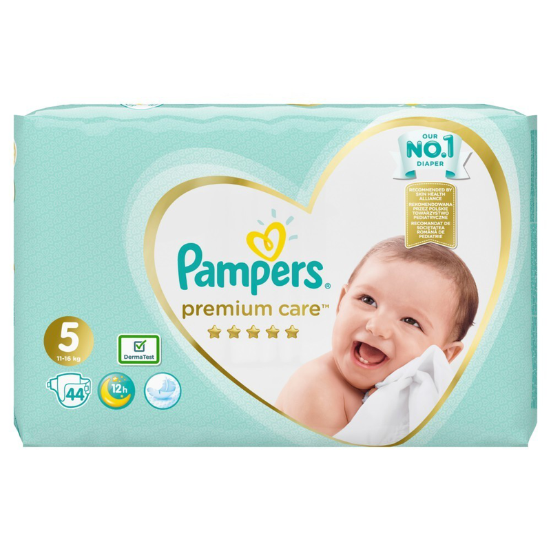 Pampers | premium care &pi;ά&nu;&epsilon;&sigmaf; | &nu;&omicron;.5 (11-16kg) | 44&tau;&mu;&chi;., , medium-null
