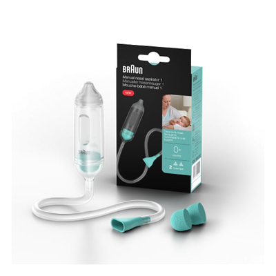 Braun manual, nasal aspirator, 0m+, , medium