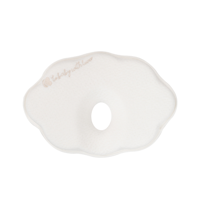 Kikka boo memory foam ergonomic pillow cloud Airknit white, , medium
