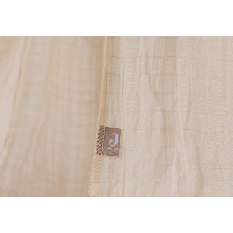 Jollein veil vintage 155cm - check sand, , medium-null
