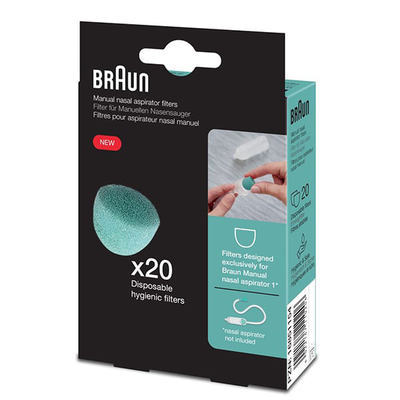 Braun manual nasal aspiration, filter, 20, , medium