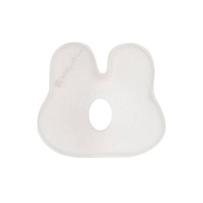 Kikka boo memory foam ergonomic pillow bunny white, , medium