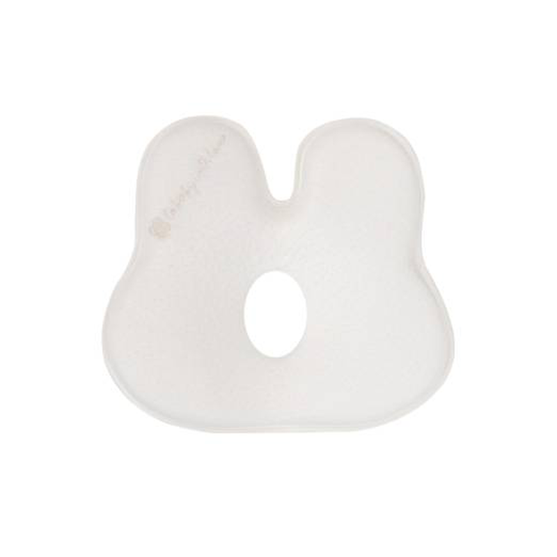Kikka boo memory foam ergonomic pillow bunny white, , medium-null