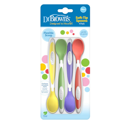 Dr. Brown soft tip spoons, ., 4, , medium