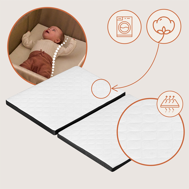 Alice black travel crib 3 in 1, , medium-null