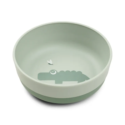 Done by deer foodie bowl croco - green, , medium