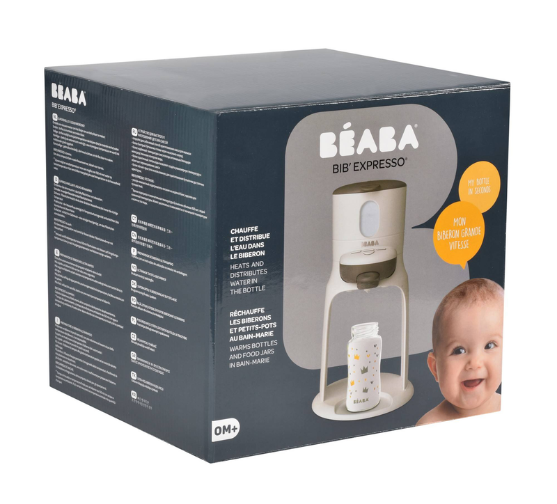 Beaba bib expresso - white grey, , medium-null